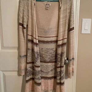 Jacket coverups, medium, brown